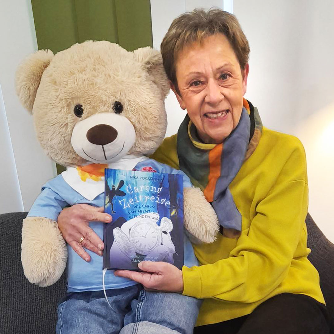 Nika Roman verkauft ihr Kinderbuch zugunsten von Löwenzahn