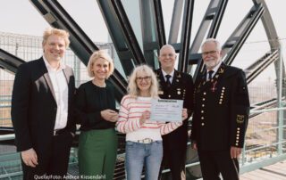 Spendenübergabe Knappen DBM Kinderhospizdienst ( c)Andrea Kiesendahl