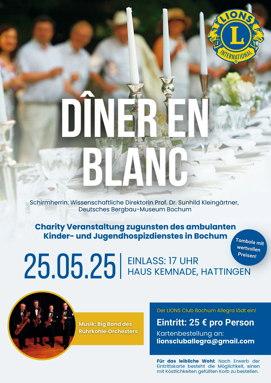 Flyer Programm Ablauf Diner en blanc Flyer Programm Ablauf Diner en blanc