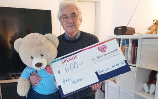 Axel Pütter spendet erneut für die Deutschen Kinderhospiz Dienste in Bochum